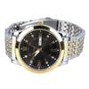 Men Quartz Business Watch with Date Luminous Stainless Steel Double Calendar Wristwatch Waterproof Lightweight Watch