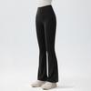 Girls Flare Leggings Kids Bell Bottom Cross High Waisted Dance Yoga Flared Pants