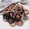 50/100/30 basic black rubber band for women girls elatic classical hair band head accessories casual sport High ponytail support