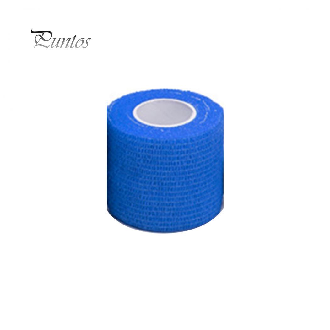 

Эластичная самоклеящаяся нетканая повязочная лента для оказания первой помощи, 4,5 м 5cm синий