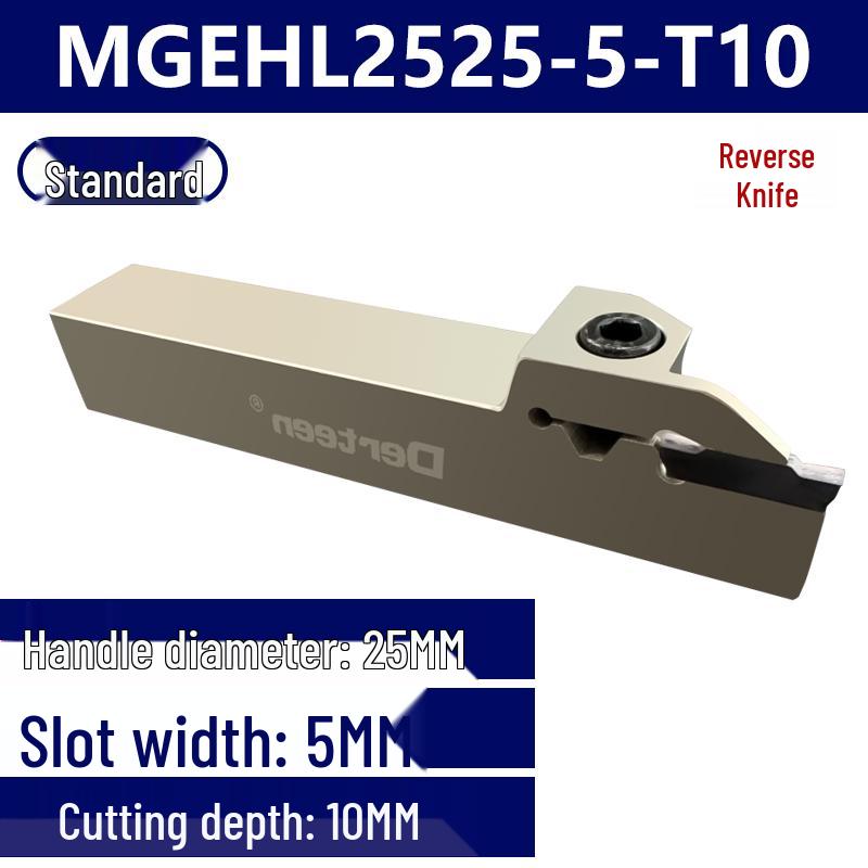 Portautensile per scanalatura tornio MGEHR2020-3-4: Taglio CNC ed Estensione per Scanalatura del Diametro Esterno
