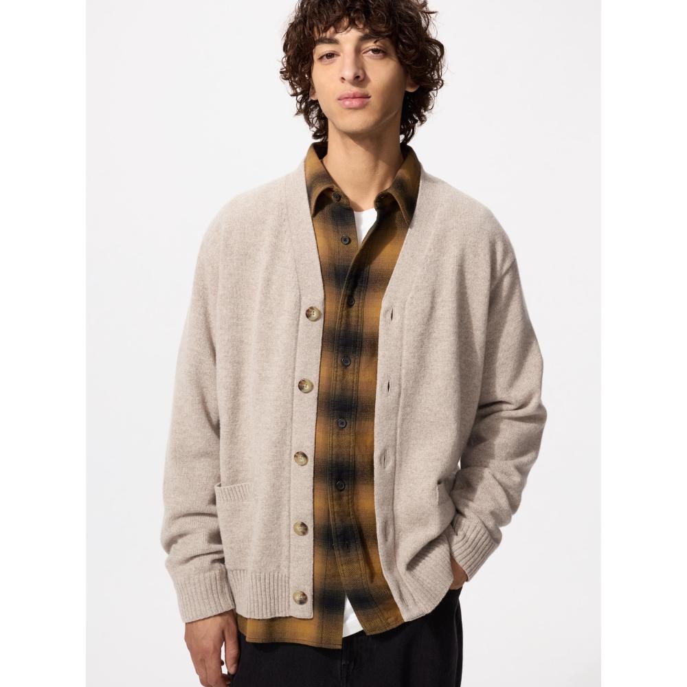 Uniqlo Lamb V Neck Cardigan
