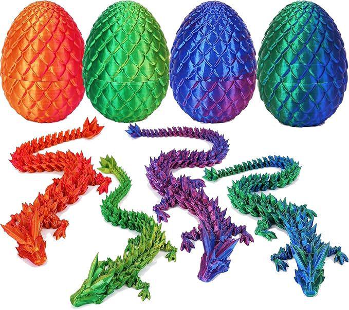 3D Printed Dragon Egg Ornament - Trendy Children's Toy Set