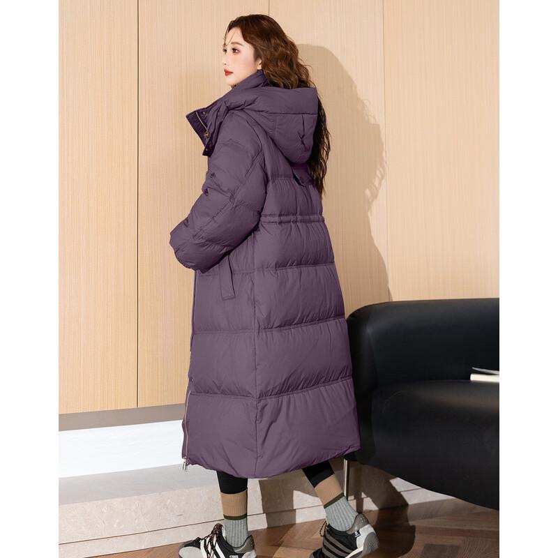 

TonLion Women s Loose Hooded Down Puffer Jacket S