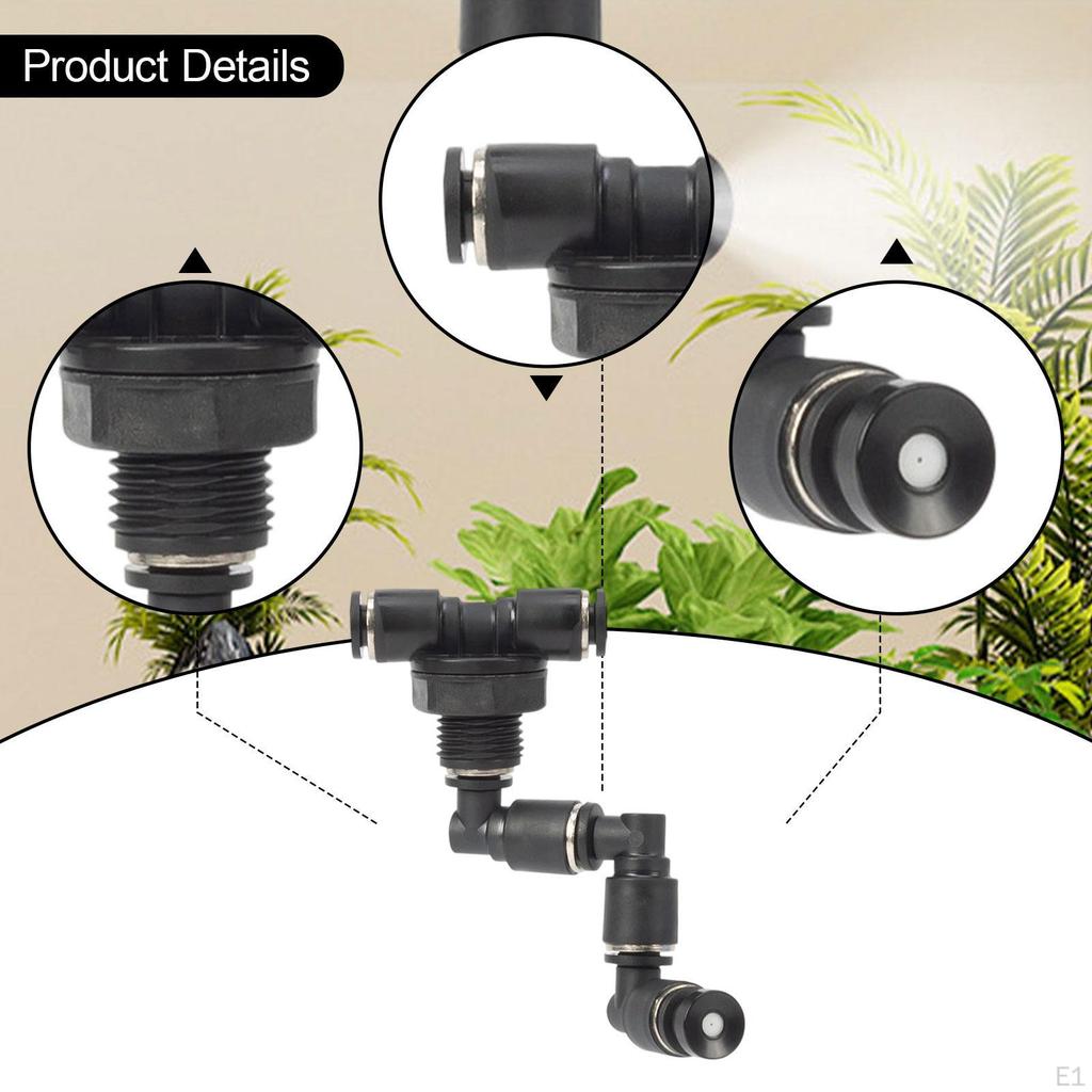 Reptile Mister Nozzle Degree Adjustable Mist Sprinkler Misting Spray for Terrarium