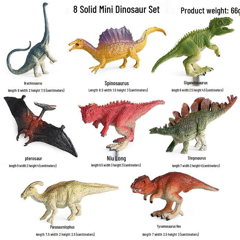 Kids Dinosaur Park Toy Set: T-Rex & Dragon Models