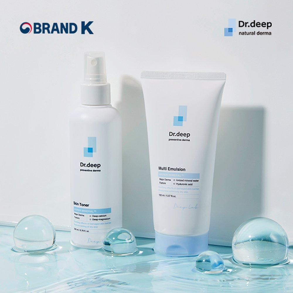 [Dr. Deep] Two-two Set (skin Toner X 2 + Multi-emulsion X 2)