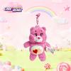 1 PZ Portachiavi Care Bears Licenza Ufficiale Triste Blu Portafortuna Fioritura Doppia Onda Luminosa Sogni D'Oro Orso Marino