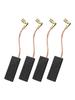 4Pcs 6.2x11.2x29mm Carbon Brush For McCulloch 2200 Chain Saw X73 for woodshark 350 400 D94 Rotary Hammer Drill Angle Grinder