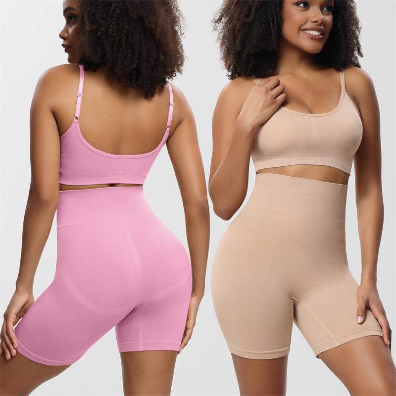 Women's Shapewear Tummy Control Shorts High Waist Panties Mid Thigh Shaper Pants Waist Shaping Safety Pants