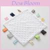 Baby Plush Comforter Sleep Aid With Solid Color For Newborns And Infants