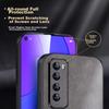 Huawei Nova 7 Phone Case, Nova 7 Protective Cover, Shockproof, Full Lens Protection, Soft, Simple Silicone Outer Case, WoAnd Leather Case, Black
