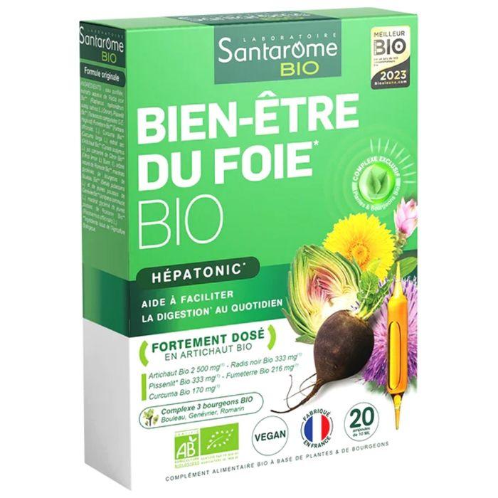 Santarome Bio Bien-Etre du Foie 20 ampoules