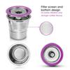 Coffee Capsuled Cup Universals Reusable Coffee Pods Refillable Coffee Capsuled Stainless Steel Cup Coffee Pods Enduring