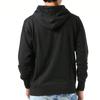 Champion Men's Basic One-Point Logo Pullover Hoodie Sweatshirt, Black, 100% Cotton, Long Sleeve Sweat Parka, Size M, C3-C118-090-M
