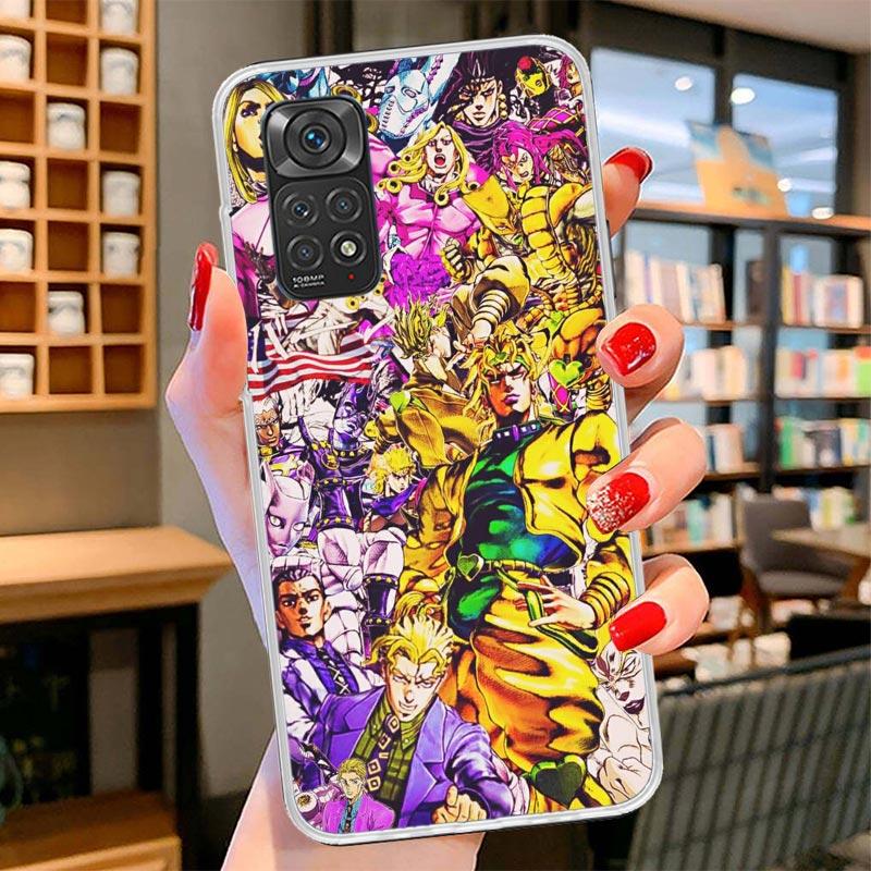 

Чохол для телефону JoJo s Bizarre Adventure Dio для Xiaomi Redmi Note 15 14 13 12 11 10 Pro Plus 14S 12S 11S 11T 11E 10S М який Fundas Redmi Note 11T 5G