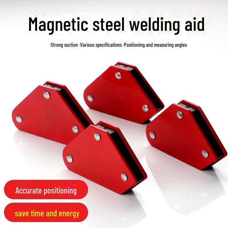 Multifunktionales magnetisches Dreieck-Schweißortungsset - 4-teilig