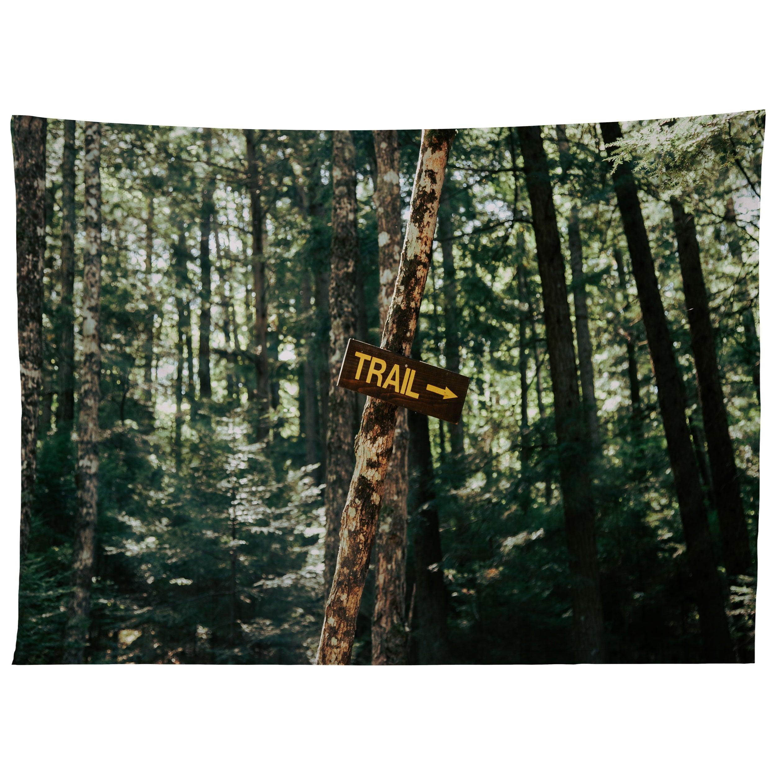 TRAIL SIGN tapestry 75x100