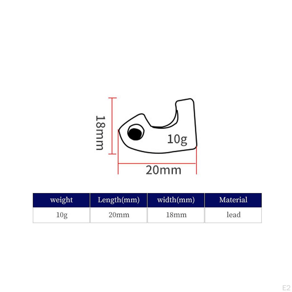 2x Fishing Squid Sinkers Equipment Accessories Men Women Wood Shrimp Weights