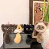 Cute Cat Plush Doll Toy Pendant For Women Backpack Car Hangings Ornament Accessories Gifts
