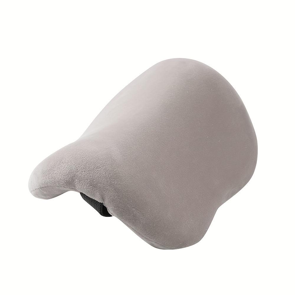 Portable Travel Neck Pillow Adjustable Neck Support Cushion Car Nap Pillow  Business Trip серый