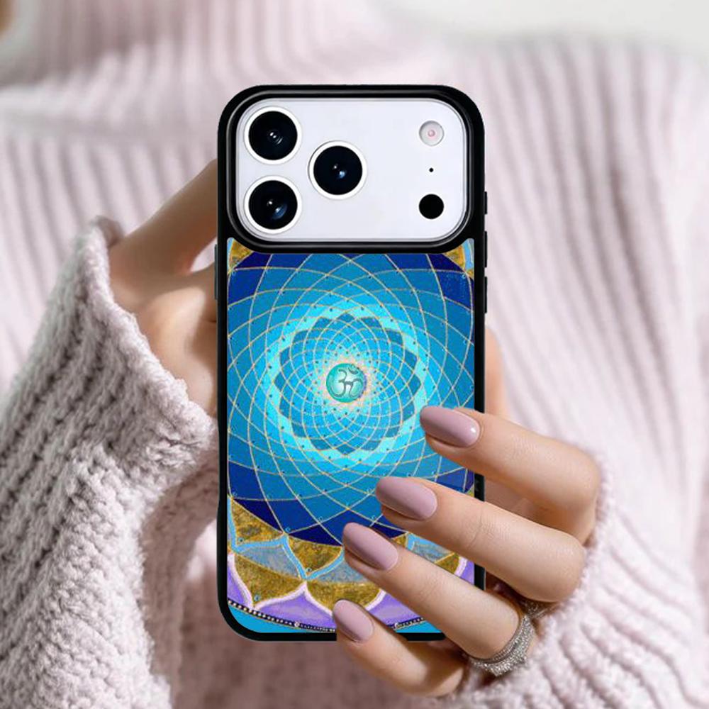 Beautiful Painting Mandala Flower Phone Case For Apple iPhone 17 Air 16E 15 14 Plus 13 12 11 Pro Max Mini Funda Cover