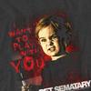 Pet Sematary Unisex Adult I Want To Play T-Shirt