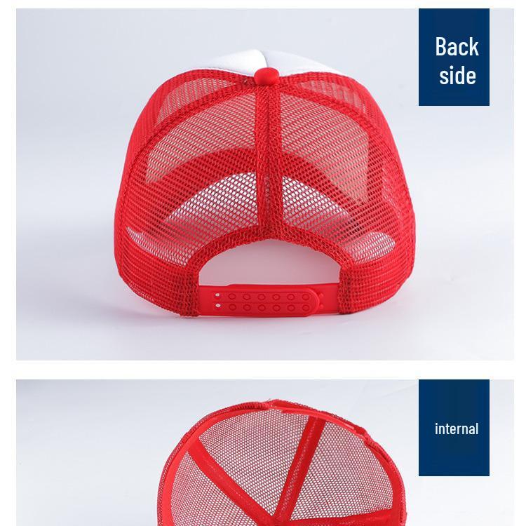 Custom Logo Mesh & Duckbill Baseball Cap - Sun & Travel Hat with Logo Printing