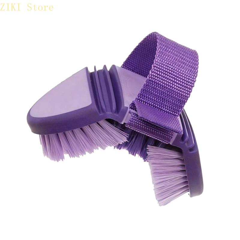 H4GF Spazzola Flessibile per Cavalli Setole Morbide Strumento di Pulizia per Cavalli per Toelettatura Confortevole ed Efficace Durevole
