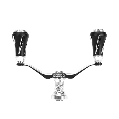 

[DRESS] Custom Handle W Vertex EVO Spinning for DAIWA 90mm Titanium Silver Daiwa Fishing Reel Custom Lightweight Sturdy For Left and Right Use