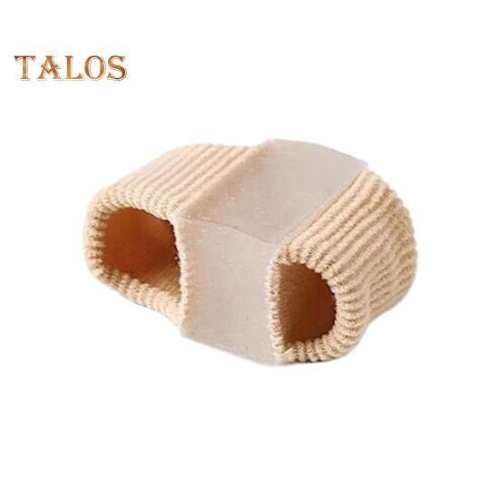 

Выпрямитель для пальцев ног, противоскользящий разделитель с двойным кольцом для защиты от перекрывающихся пальцев и вальгусной деформации большого пальца стопы, ортопедический корректор косточки на весь день L 1pc