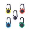 1Pc Luminous Compass Keychain Carabiner Portable Abs Material Directional Guide Sports Off-Road For Hiking Camping