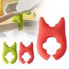 10PCS Kitchen Spatula Holder Pan Side Scoop Clamp Cooking Utensils Soup Spoon Holder Universal Shovel Storage Rack