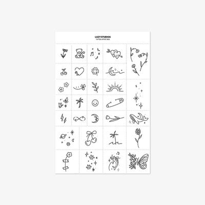 Tattoo Artist Spring 01 Temporary Tattoo Sticker