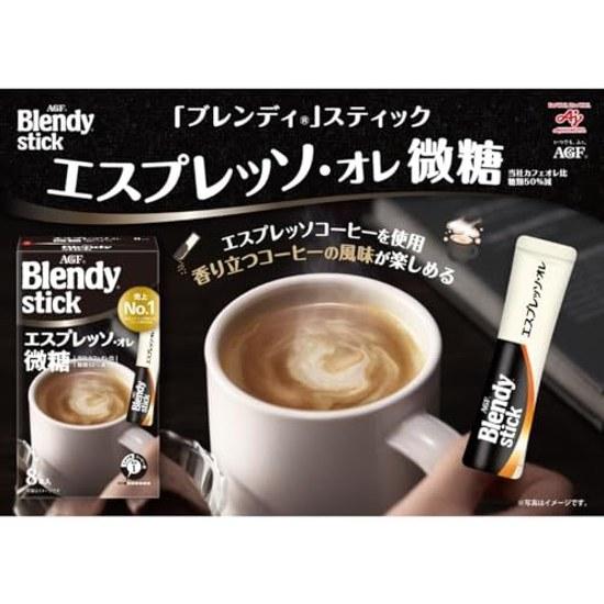AGF Blendy Stick Espresso Latte Leicht gesüßt 24 Sticks Kaffee