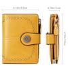Large Openwork Wallet [RNIEGA] Women's Bi-fold Wallet, Lightweight, Capacity, Design, Stylish, Anti-Skimming