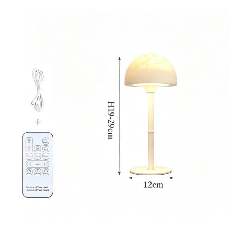 Modern Minimalist Led Bedside Lamp With Remote Control For Bedroom Ambient Lighting
