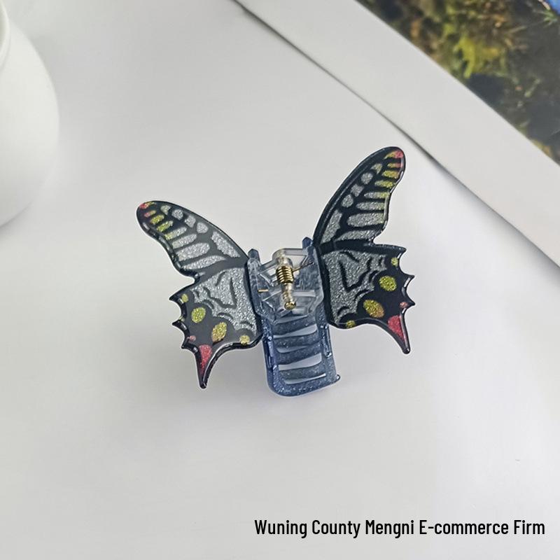 Трехмерная акриловая заколка-краб для волос в виде бабочки - Большой размер для прически