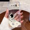 Casing For Samsung Galaxy Note 8 Note 9 Case Aesthetic Fashion Cute Cat Cartoons Soft Silicone Back Cover Transparent Phone Case