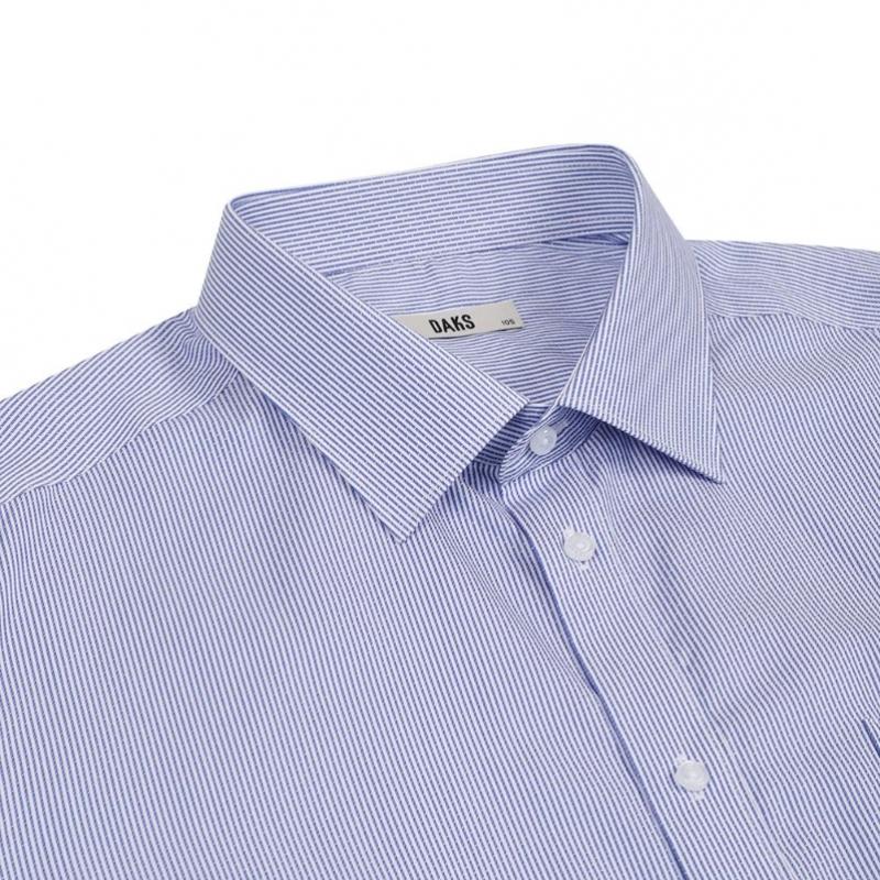 Daks 26ss Easy Care Cotton Blend Stripe Regular Fit Shirt Dmp1shdl120b1