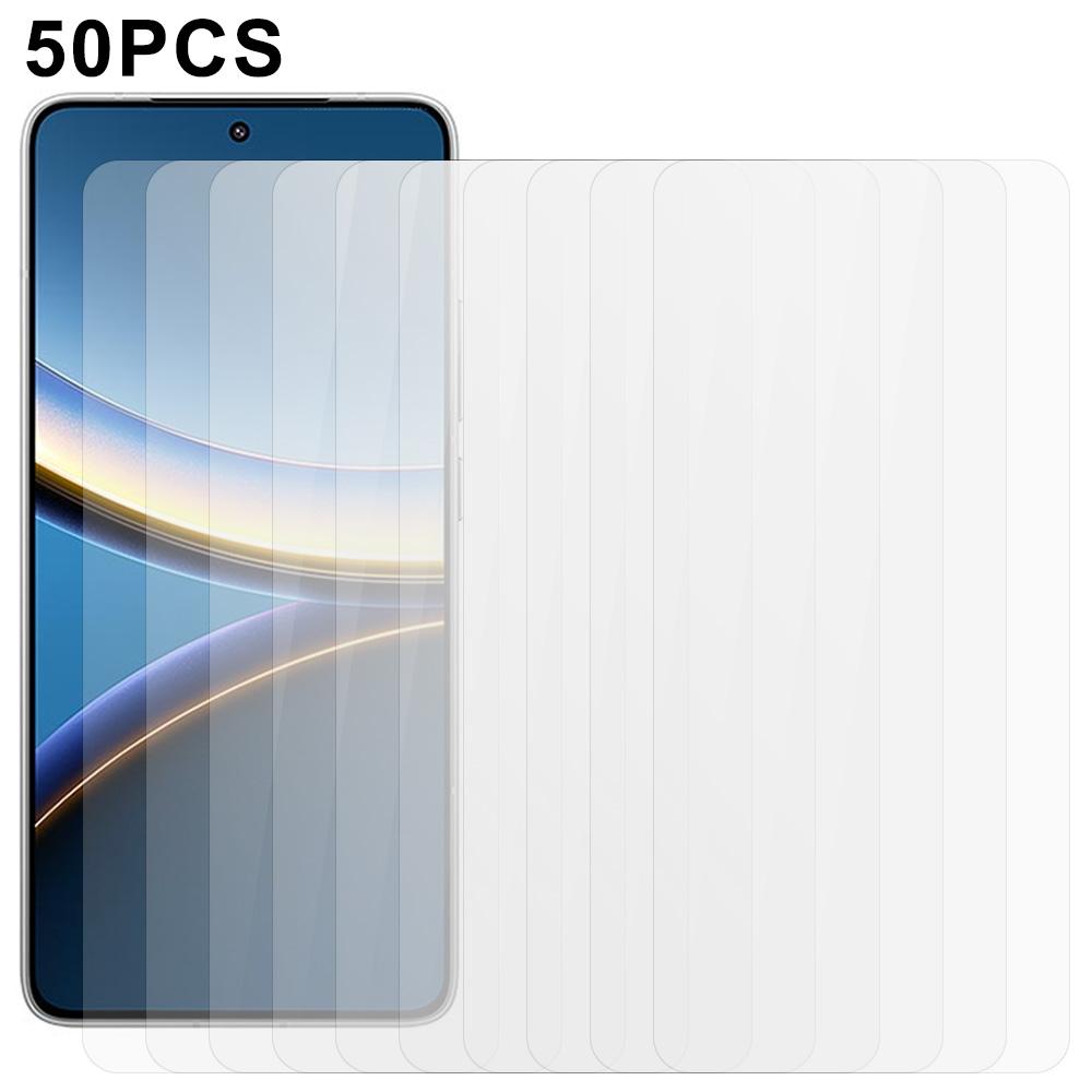 50Pcs Screen Protector for Xiaomi Poco F7 Pro 5G/F7 Ultra 5G Full Glue Tempered Glass Clear Screen Film