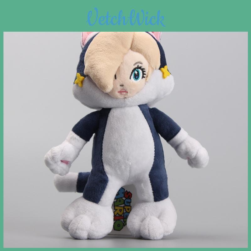 Premium Qualität Neues Super Mario Bros. Plüschpuppe Stofftier Katze Prinzessin Rosalina Für Kinder