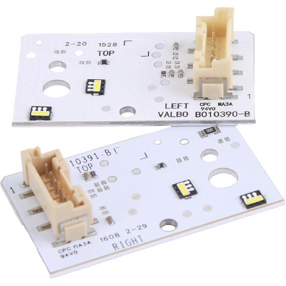 2PCS Left&Right LED DRL Board Chip Headlight Daytime Running Light Ballast for Infiniti QX30 Q30 2017-2019 Headlight LED Daytime Running Light DRL