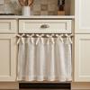 Handmade Kitchen Stove Cover Skirt Bow Tie Stove Decor Valance  Cabinet Window
