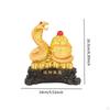 Spring Festival Snake Figure Decorative Piece for Office Setting