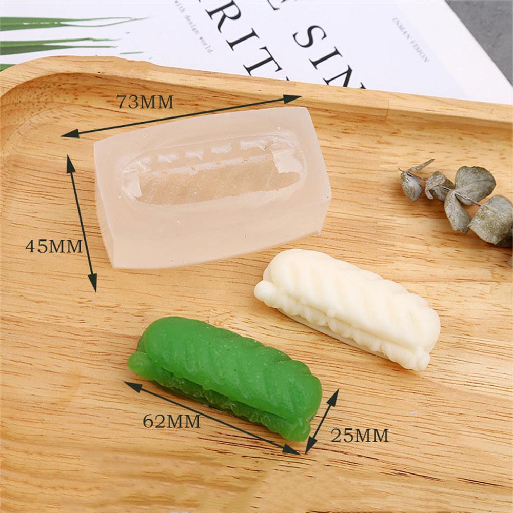 Creative Mini Bread Baking Mold DIY Silicone Handmade Molds Dessert Chocolate Cake Decoration Fondant Clay Moulds Kitchen Tools