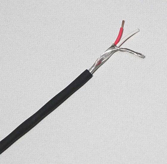 x 2C Shielded Black Soft 10m 0.2 Wire, SP-MVVS, Sheath, Type,