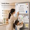 Autocollant Tableau Blanc Magnétique Multi-tailles pour Réfrigérateur - Tableau de Notes Effaçable & Tableau de Dessin pour Enfants (A2/A3/A4)