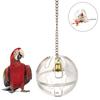 Creative Foraging Hanging Bell Ball Feeding Chew Toy for Pet Parrots Birds
