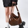 Damen Mode Weiches Leder Handtasche Große Kapazität Tragetasche Umhängetasche Crossbody Tasche für Damen Täglich Lässig Arbeit Einkaufen Reisen Einfarbige Farbe